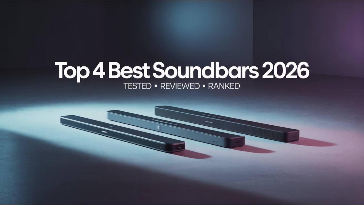 Top 4 Best Soundbars 2026 – Tested, Reviewed & Ranked!