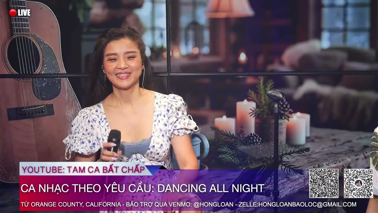 CA NHẠC CHIỀU THỨ 6 FEB 27, 2026: DANCING ALL NIGHT