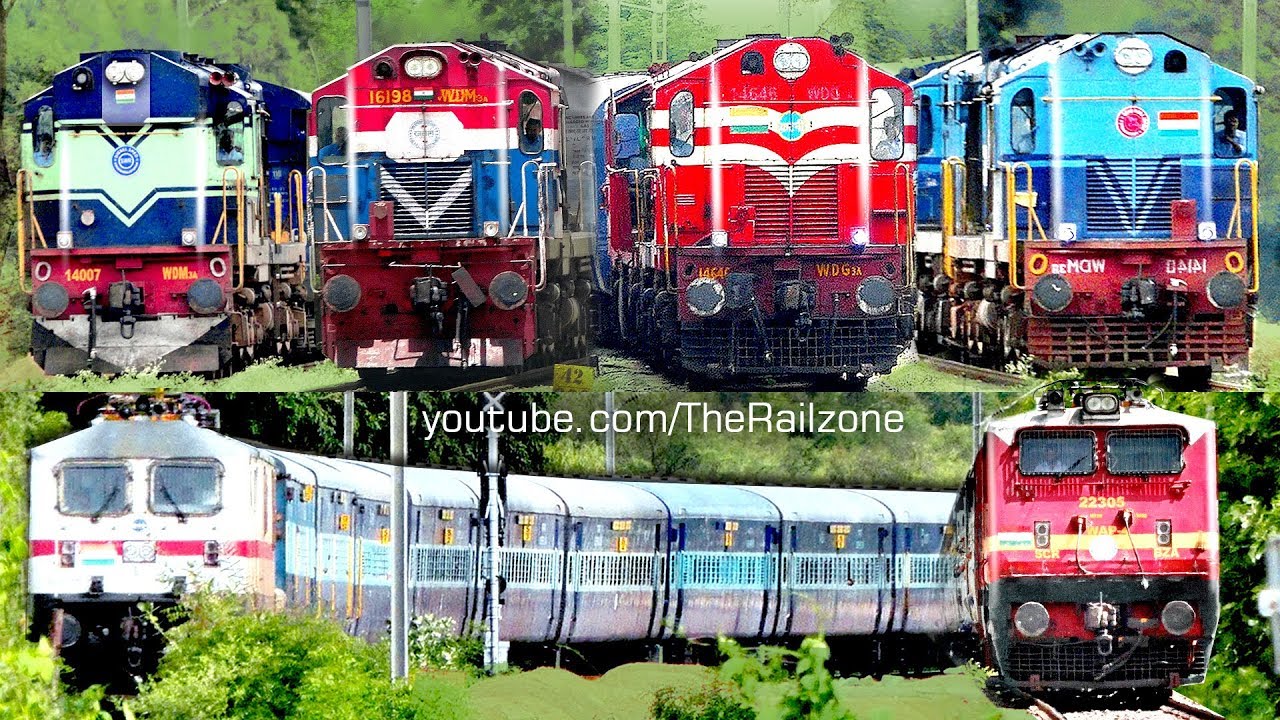 Single Line Trains | Diesel Vs Electric | Bangalore - Guntakal Line | Indian Railways