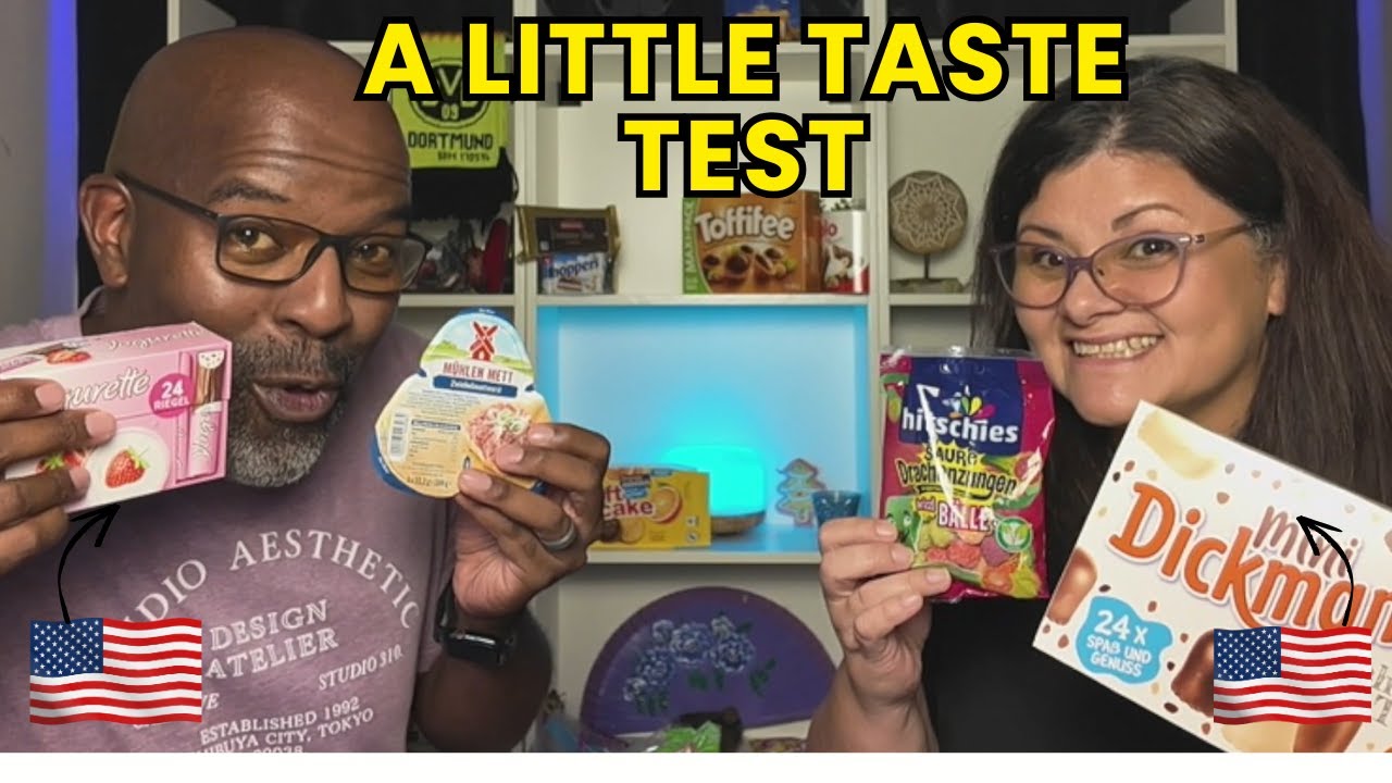 Americans Taste German Snacks For The FIRST TIME!