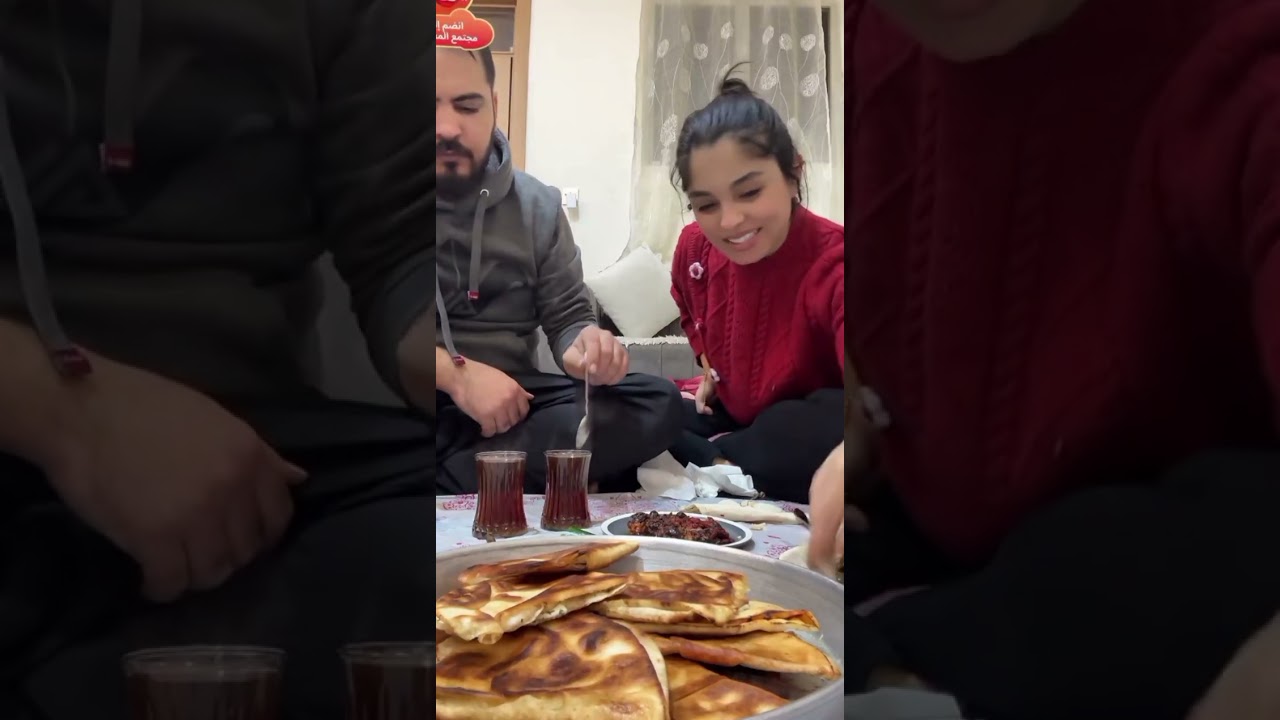 باسل وزيلان خناقة على الاكل