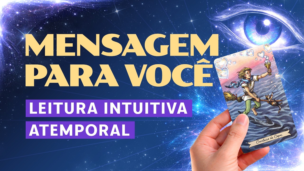 🔮 LEITURA INTUITIVA | Você já sabe o que te faria feliz, confie em você