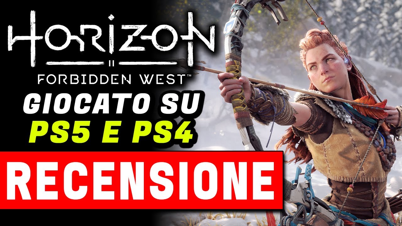 HORIZON FORBIDDEN WEST ★ RECENSIONE PS5 e PS4 ► No Spoiler