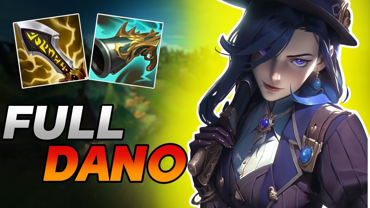 CAITLYN ADC DA DANO EM VOCÊ (E NÃO É POUCO)