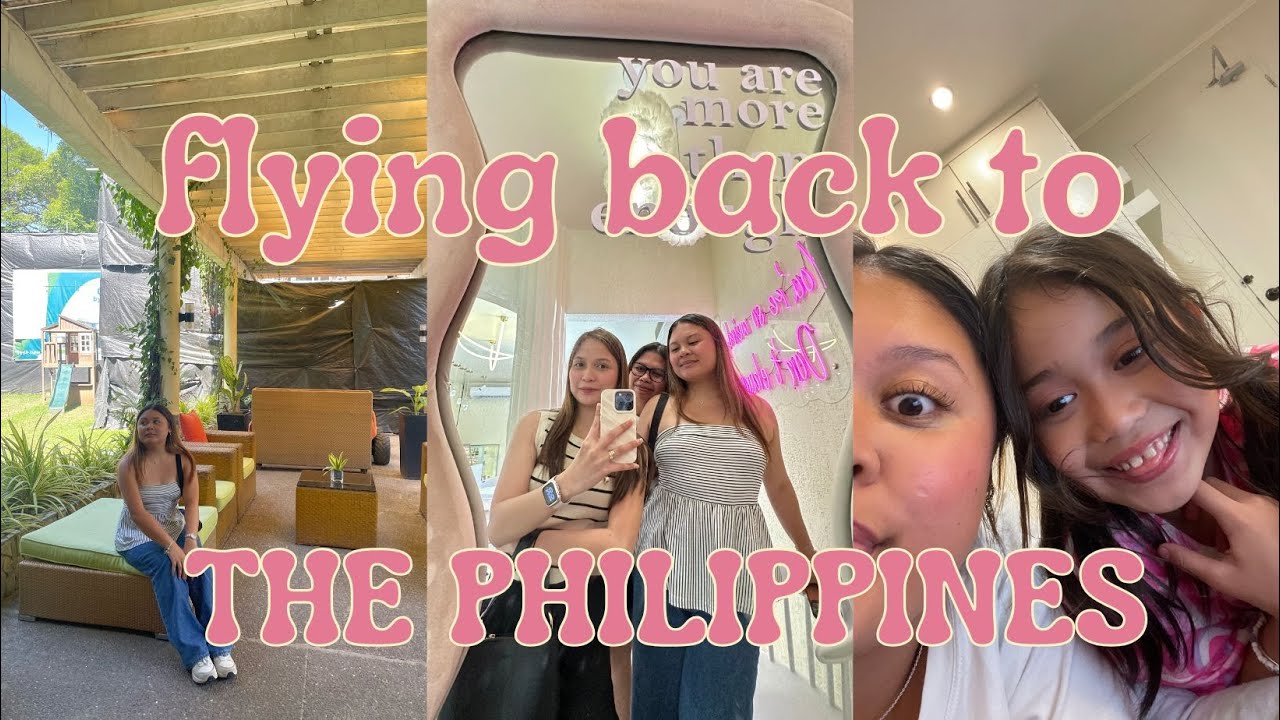 FLYING BACK TO THE PHILIPPINES 2024 | Surprising my Grandparents