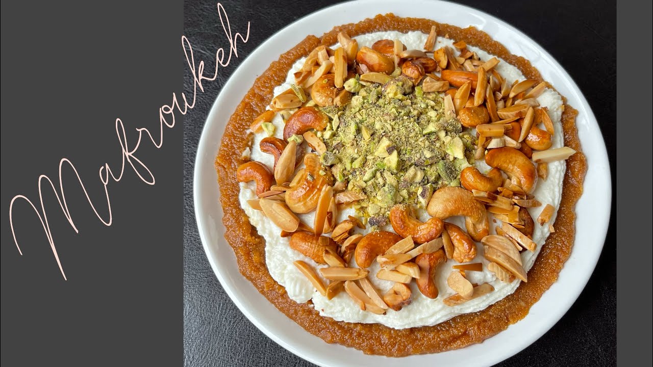 Lebanese MAFROUKEH/ Mafrookeh Dessert