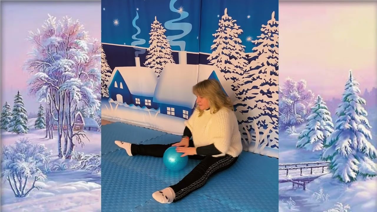 Фізкультура вдома з м'ячиком 2