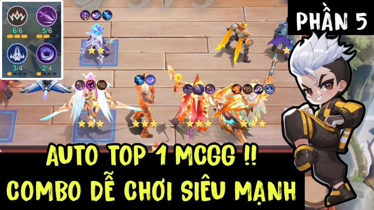 MLBB | PHẦN 5 COMBO DỄ CHƠI SIÊU MẠNH? CHỈ HUY CHOU VINH QUANG THÍCH KHÁCH MAGIC CHESS GOGO | KKWaze