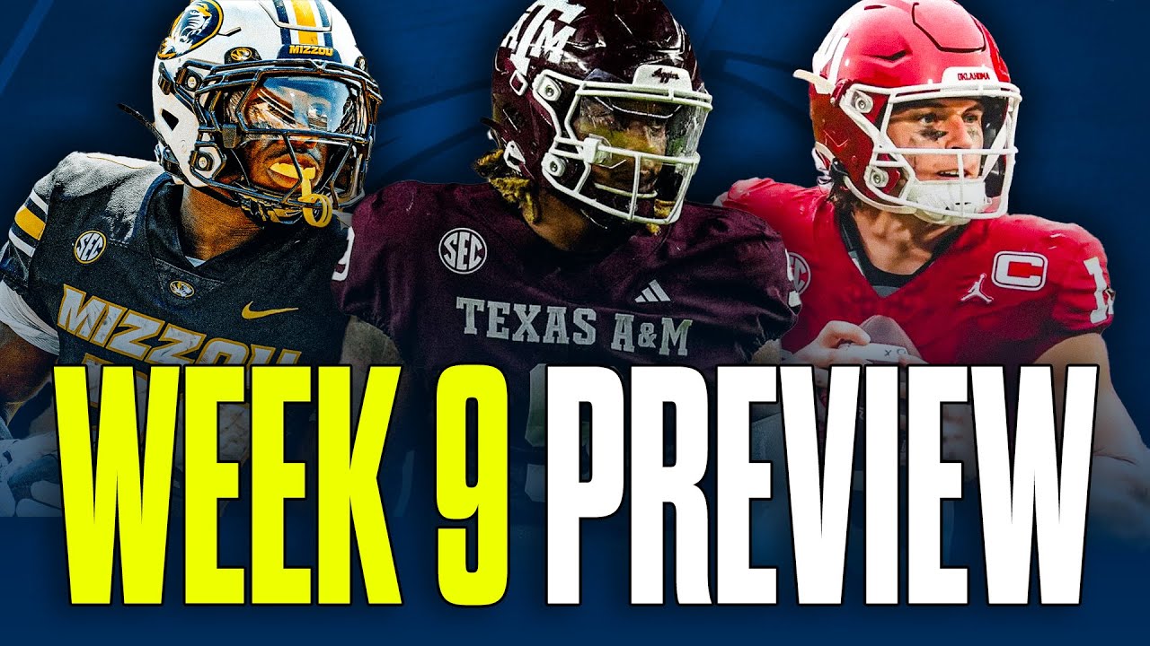 CFB Week 9 Preview: Missouri vs Vanderbilt, Oklahoma vs Ole Miss, Texas A&M vs LSU