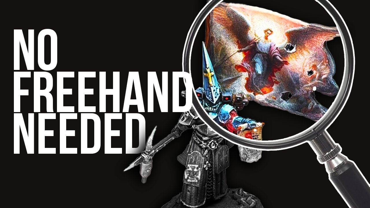 SUPER EASY way to make AMAZING BANNERS for Miniatures