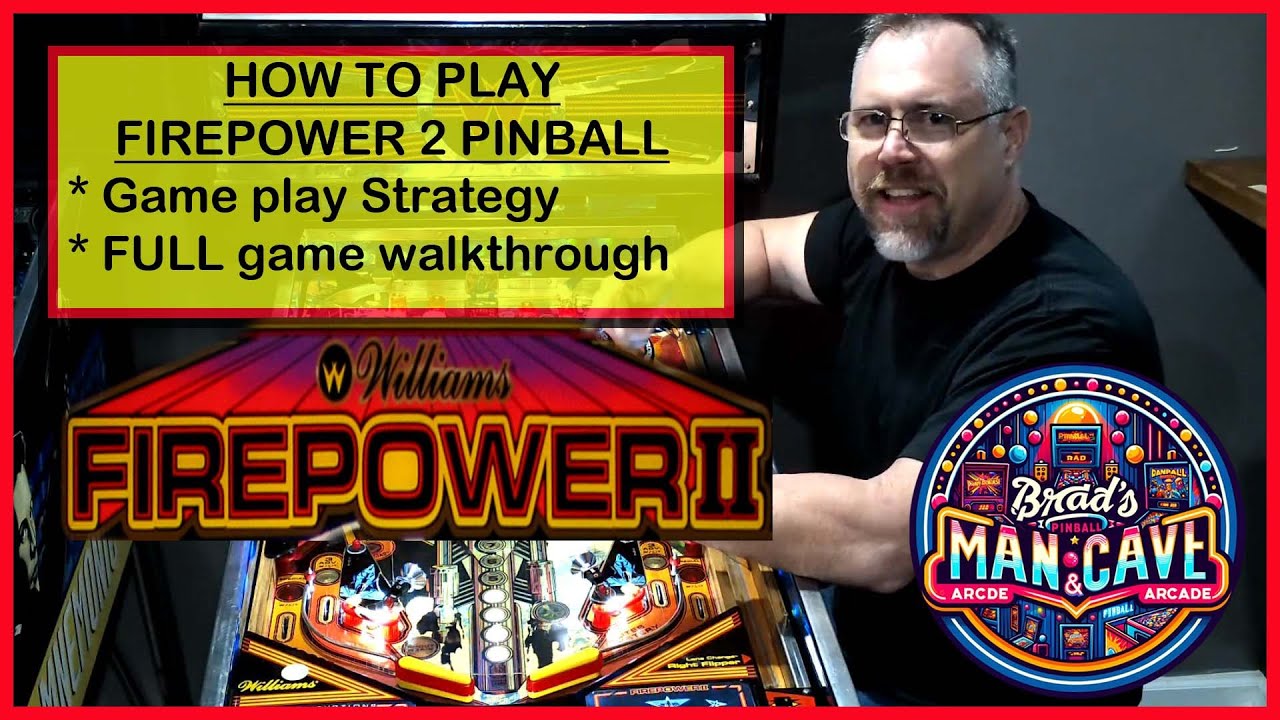How to Play Williams Firepower II Pinball | Full Rules Walkthrough + Scoring Strategy!