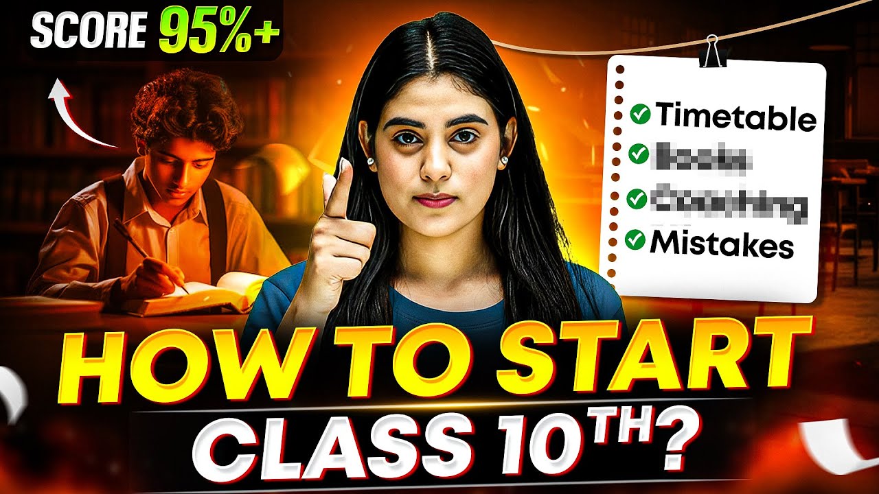 How To Start Class 10th? 🤔 Class 9 Moving to Class 10 || MUST WATCH || Full Guidance ✅