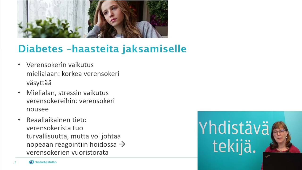 Tyypin 1 diabetes ja jaksaminen