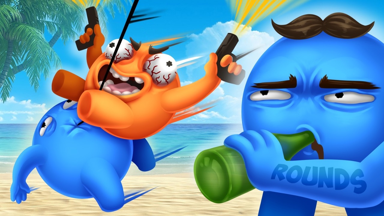 У НИХ ТОЛЬКО ПУШКИ И МНЕ КАЖЕТСЯ, ЧТО ИМ ОЧЕНЬ ВЕСЕЛО :D УГАРНАЯ КОЛОБКОВ #rounds