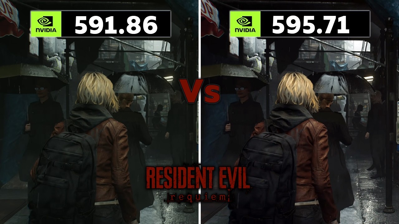 NVIDIA Driver 591.86 vs 595.71 : Performance Comparison | RTX 3060