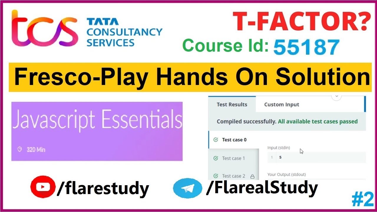 JavaScript Essentials Hands-on Frescoplay Solution | All Test Part-01 All Test Pass Fibonacci series
