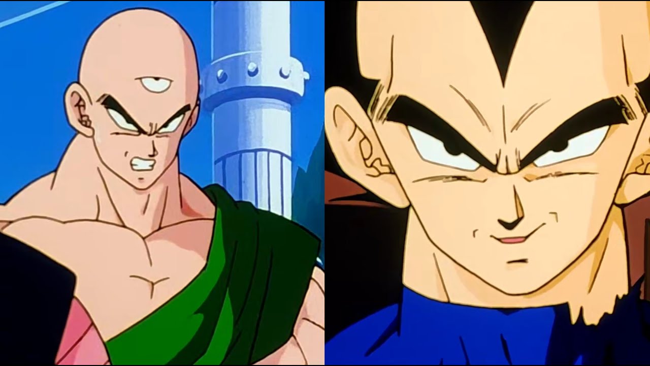 Tien does not trust Vegeta - Dragon Ball compilation [Eng Dub]