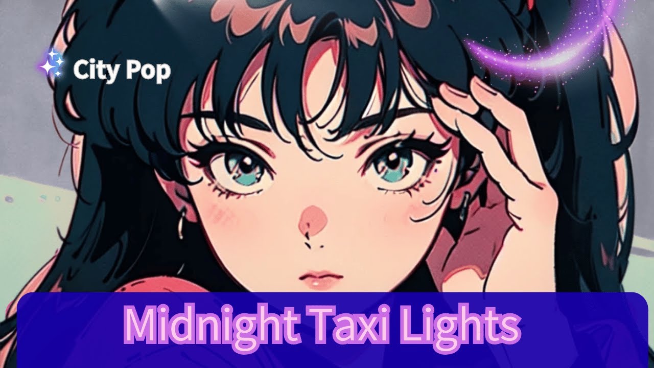 [眠れない夜に City Pop]｜Midnight Taxi Lights 🌃🚕 – Sunday City Pop (80s Japanese)