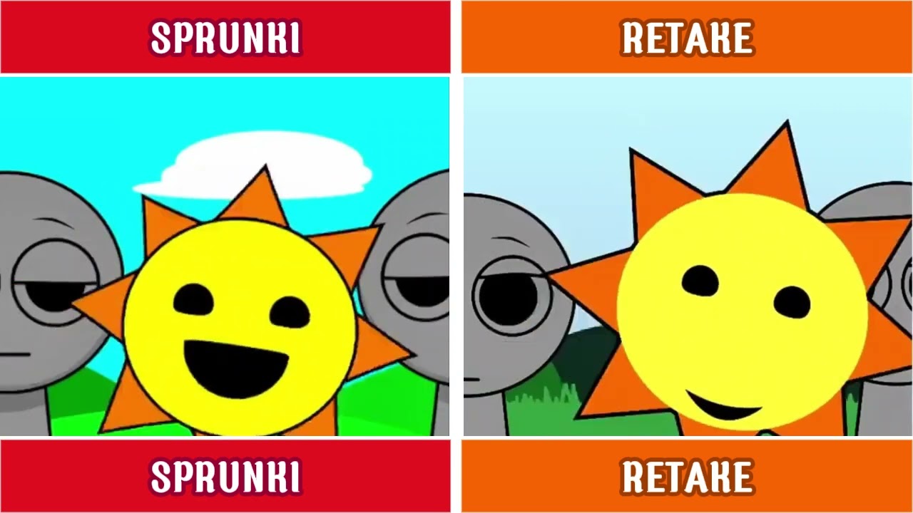 Incredibox Sprunki Retake BUT Sprunki Original - Normal VS Horror Style