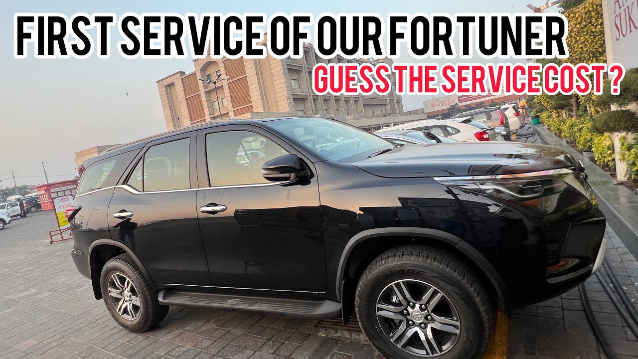 Fortuner First Service Experience With MGF Toyota