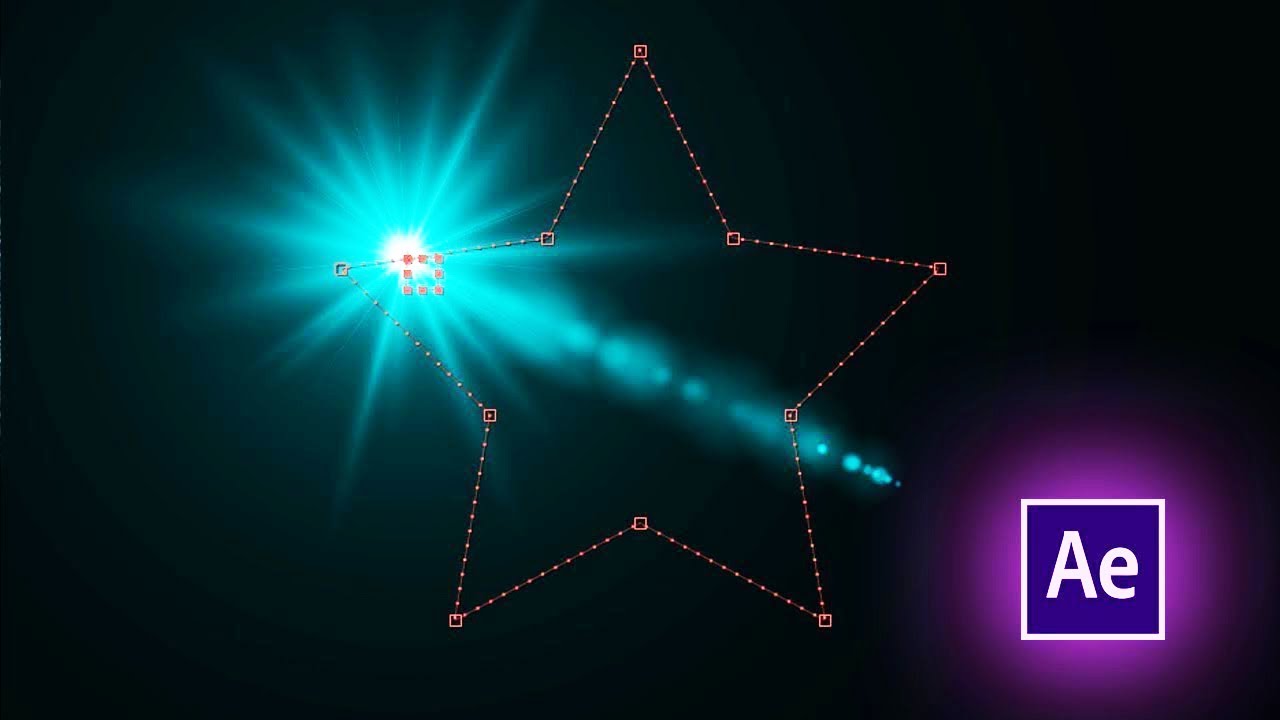 Optical Flare Set On The Path in After Effects | Optical Flare Tutorial After Effects