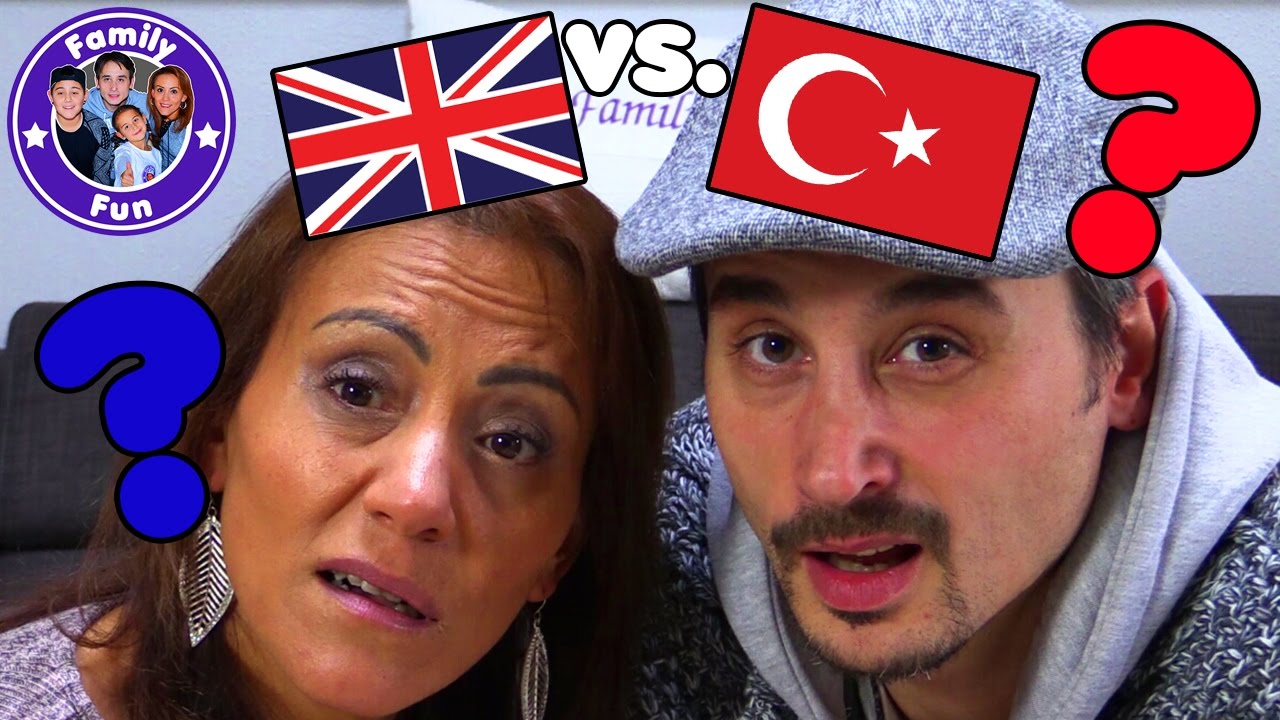SPRACHEN CHALLENGE  TÜRKISCH vs. ENGLISCH mit BESTRAFUNG | FAMILY FUN