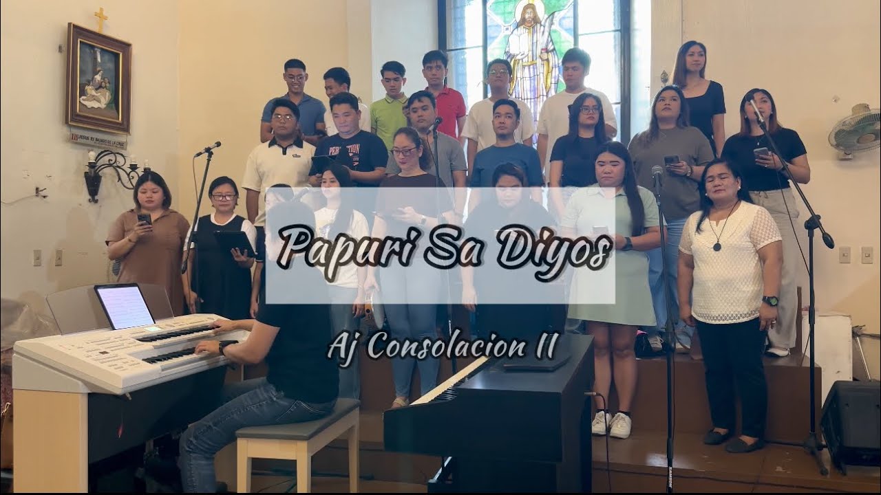 Papuri Sa Diyos Gloria - Aj Consolacion II | Misa de Antipolo| LSA Lyric Cover