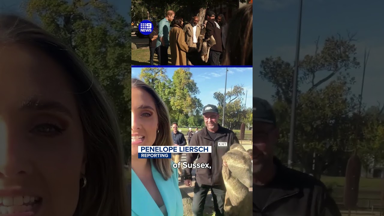 Harry and Meghan's last day in Melbourne | 9 News Australia