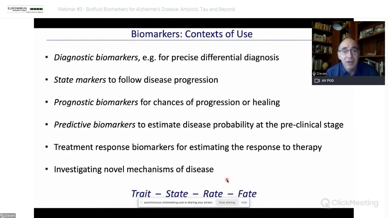 Neurology Webinar 3 - Alzheimer's Disease