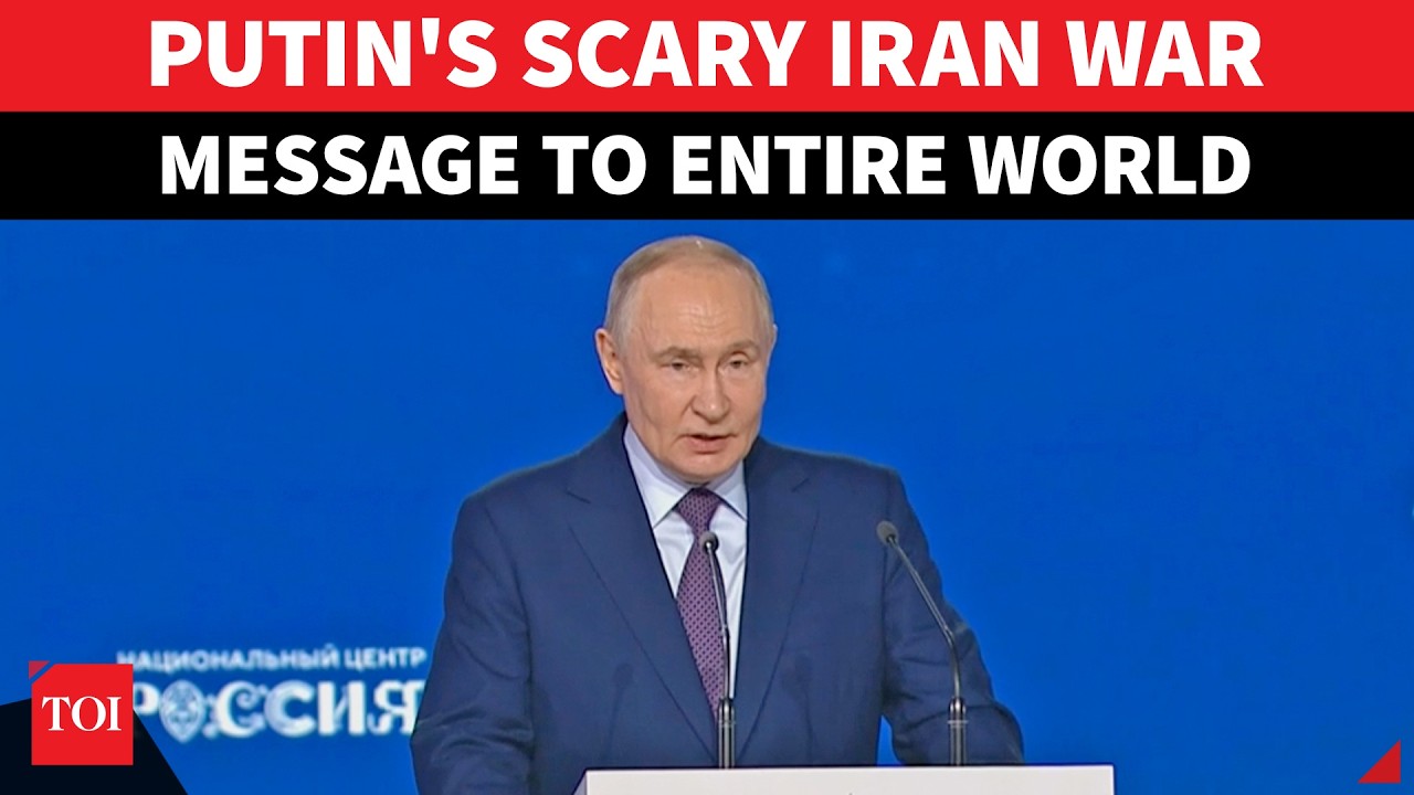 'Even America Can't Predict': Putin's BOMBSHELL Iran War Speech Creates Shockwaves In Mideast & West