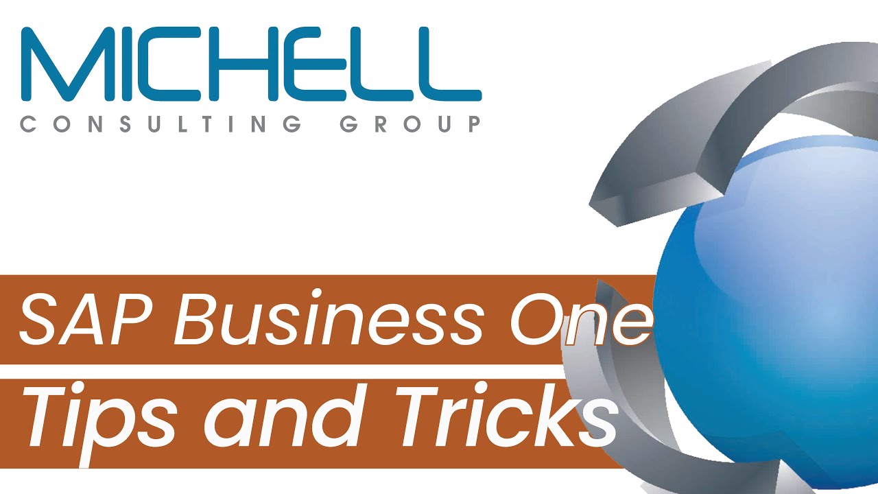 How To | SAP Business One Tips and Tricks