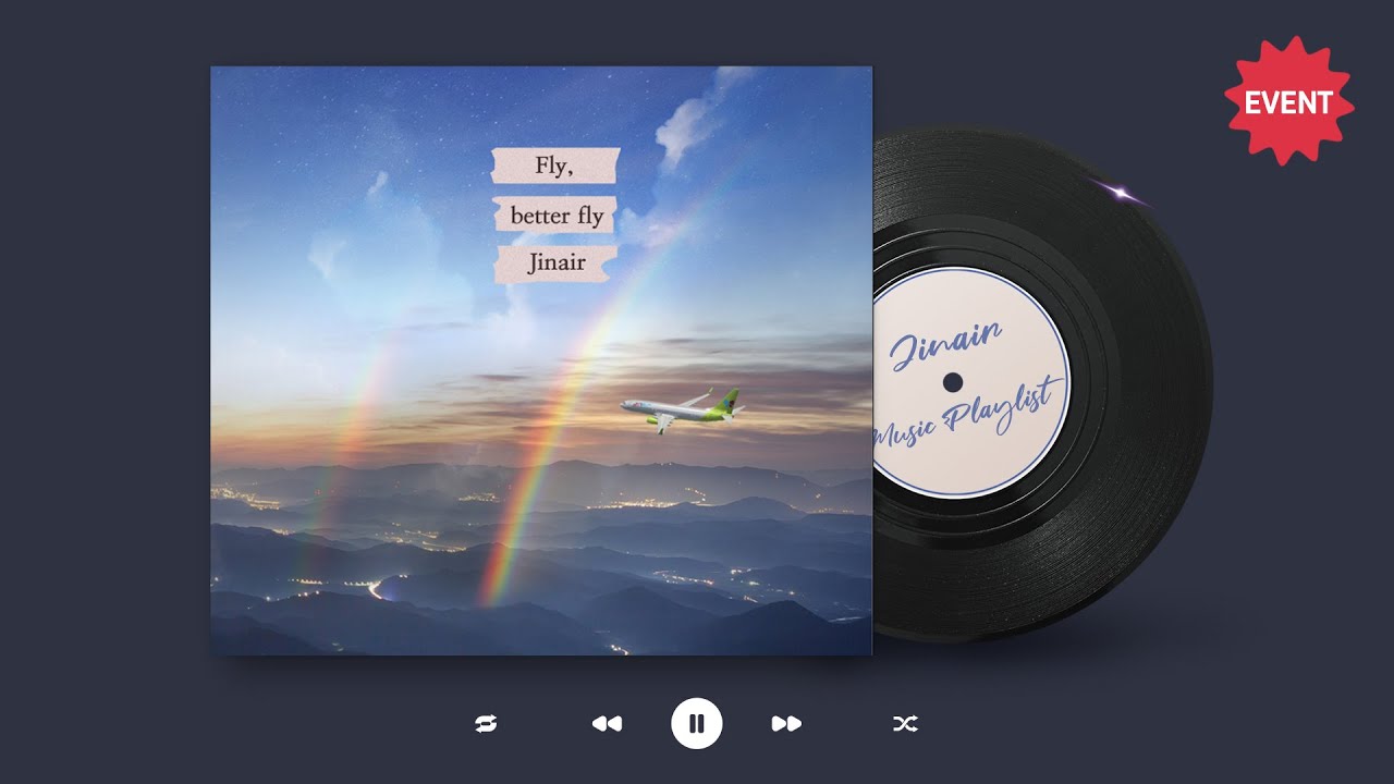 [이벤트] 진에어 FLIGHT PLAYLIST 최초 공개!