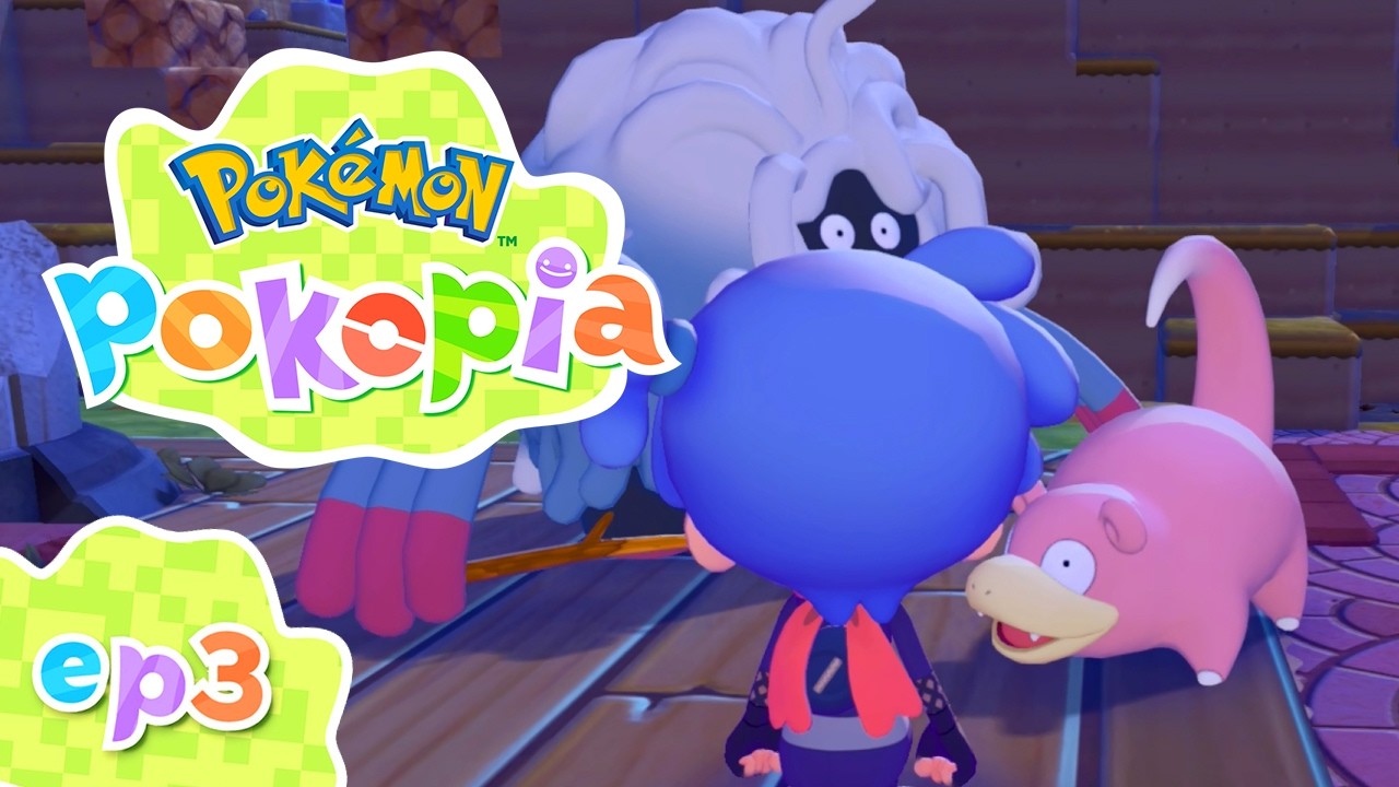 Pokopia Part 3 HO-OH!? Slowpoke Yawn Rain Dance Party Gameplay Walkthrough