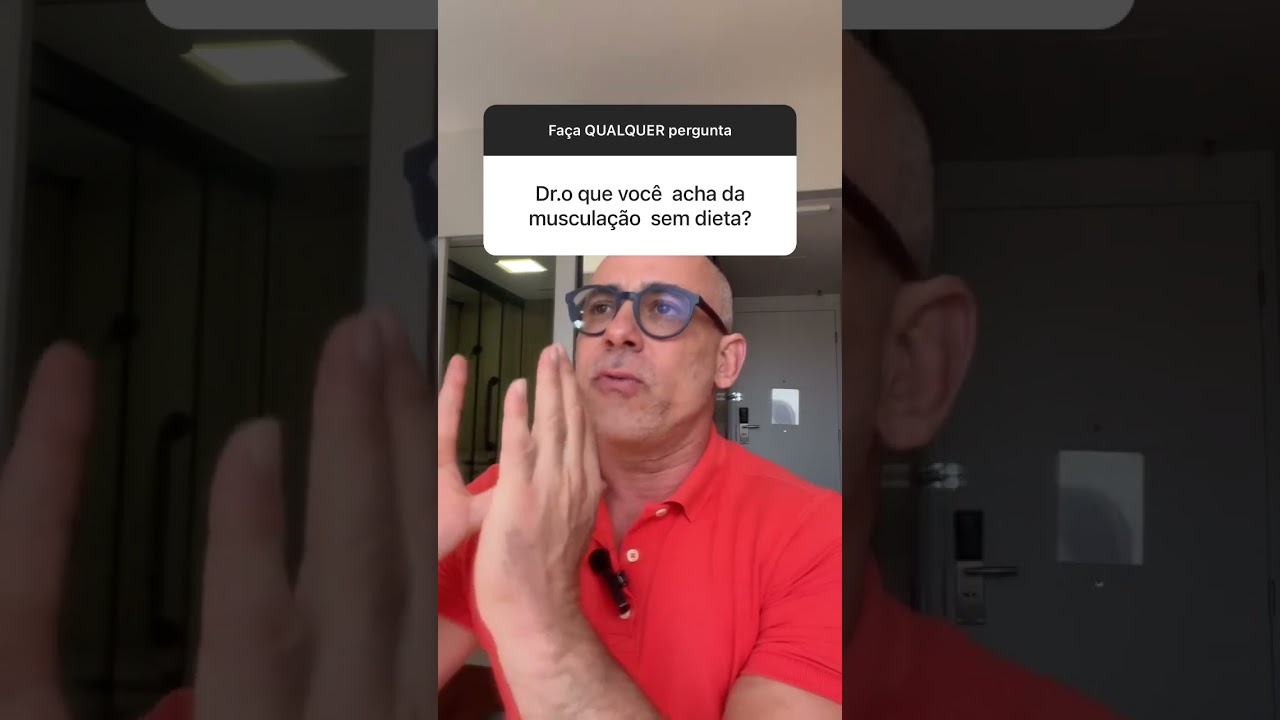 Musculação sem dieta, funciona? | Dr Dayan Siebra