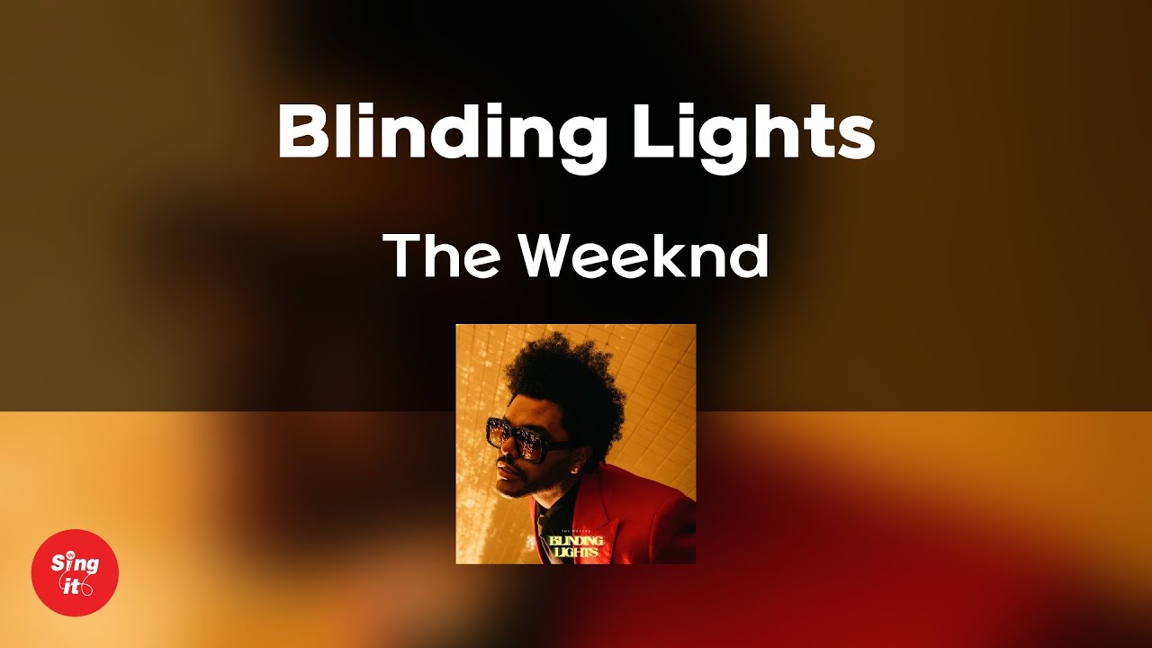 Blinding Lights - The Weeknd (고퀄리티 MRㅣ멜로디 미포함 | 가사 Rom) 싱잇 노래방, Singit Karaoke