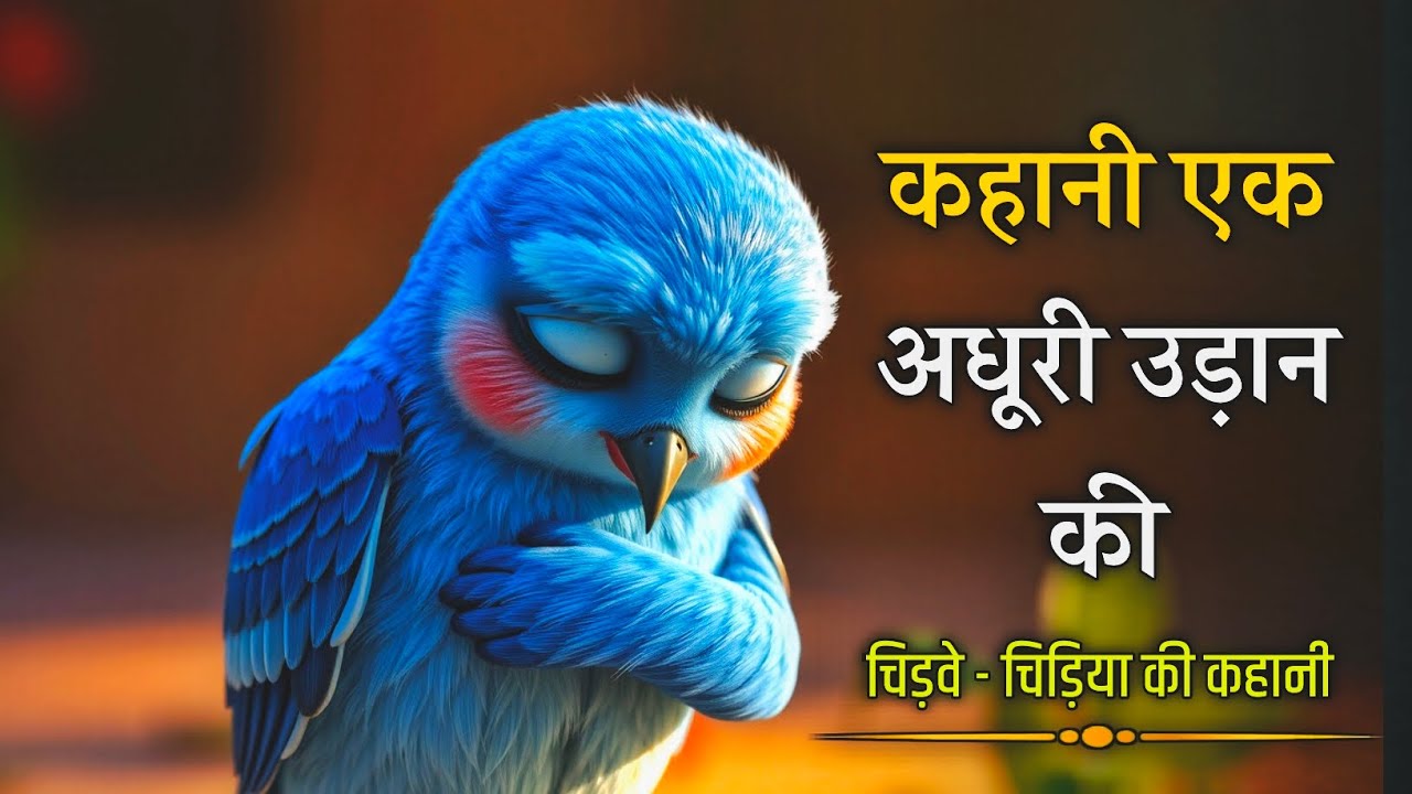 अधूरी प्रेम कहानी | चिड़वे - चिड़िया की कहानी | Hindi Moral Stories 