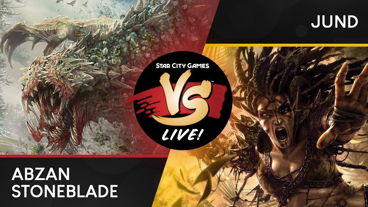 VS Live! | Abzan Stoneblade VS Jund | Modern | Match 2