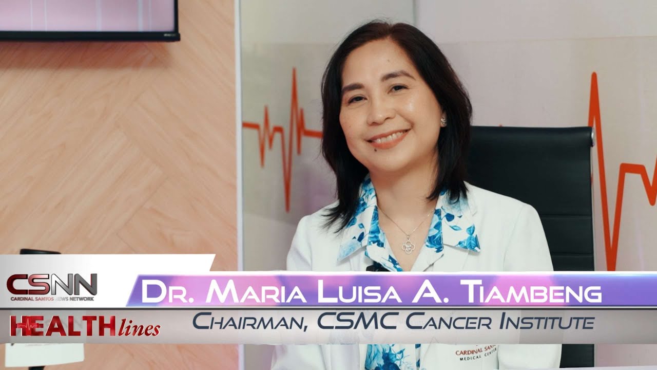 HEALTHlines Episode 3 - Cancer Awareness and Prevention featuring Dr. Maria Luisa Tiambeng