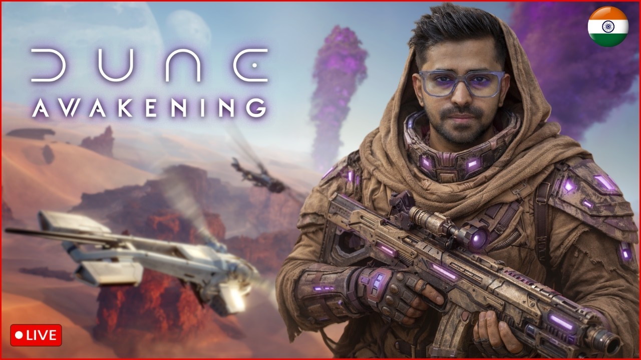 Dune Awakening Live Space Survival Game Is Here Lets Go GG #349.