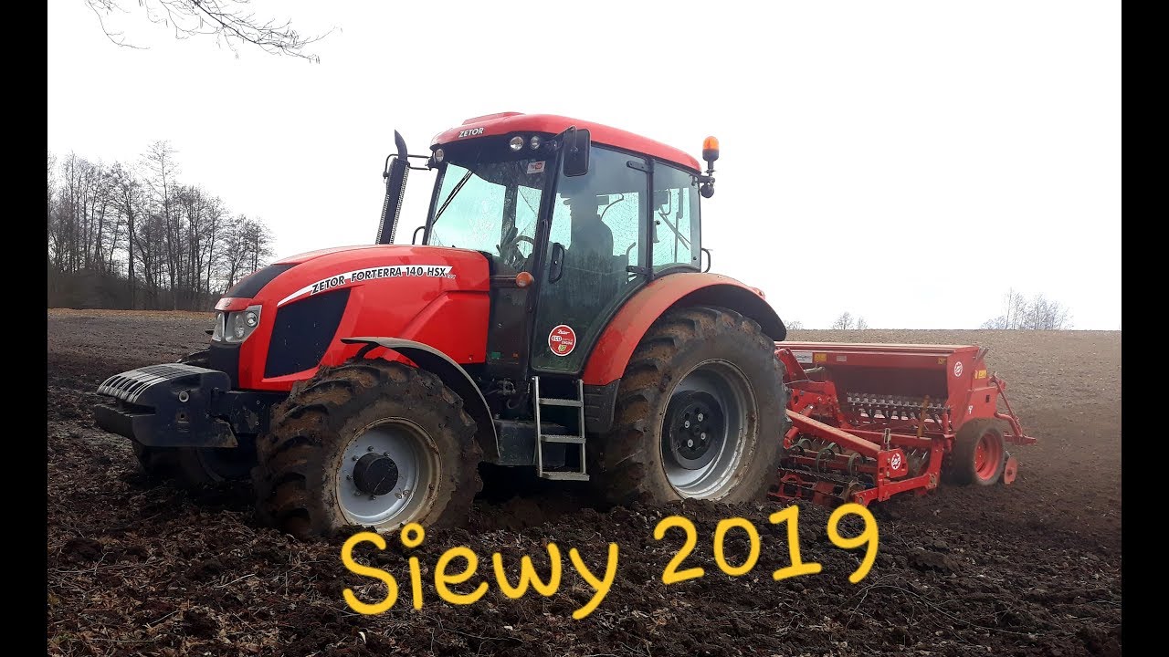 Wiosna 2019!!! | Siewy jęczmienia | Zetor& Unia famarol!!!