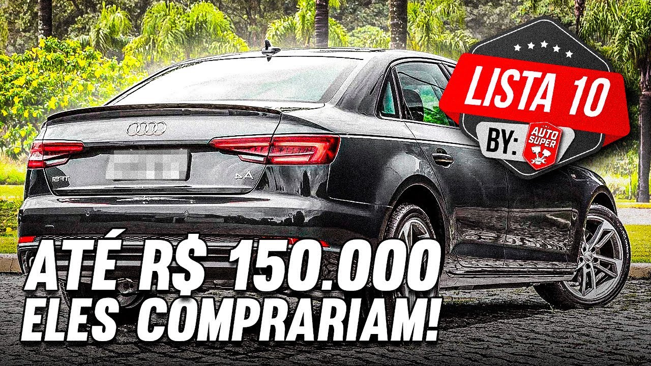10 CARROS ATÉ 150K QUE O LUCAS E O FILIPE TERIAM COMO ÚNICO CARRO (by inscritos)