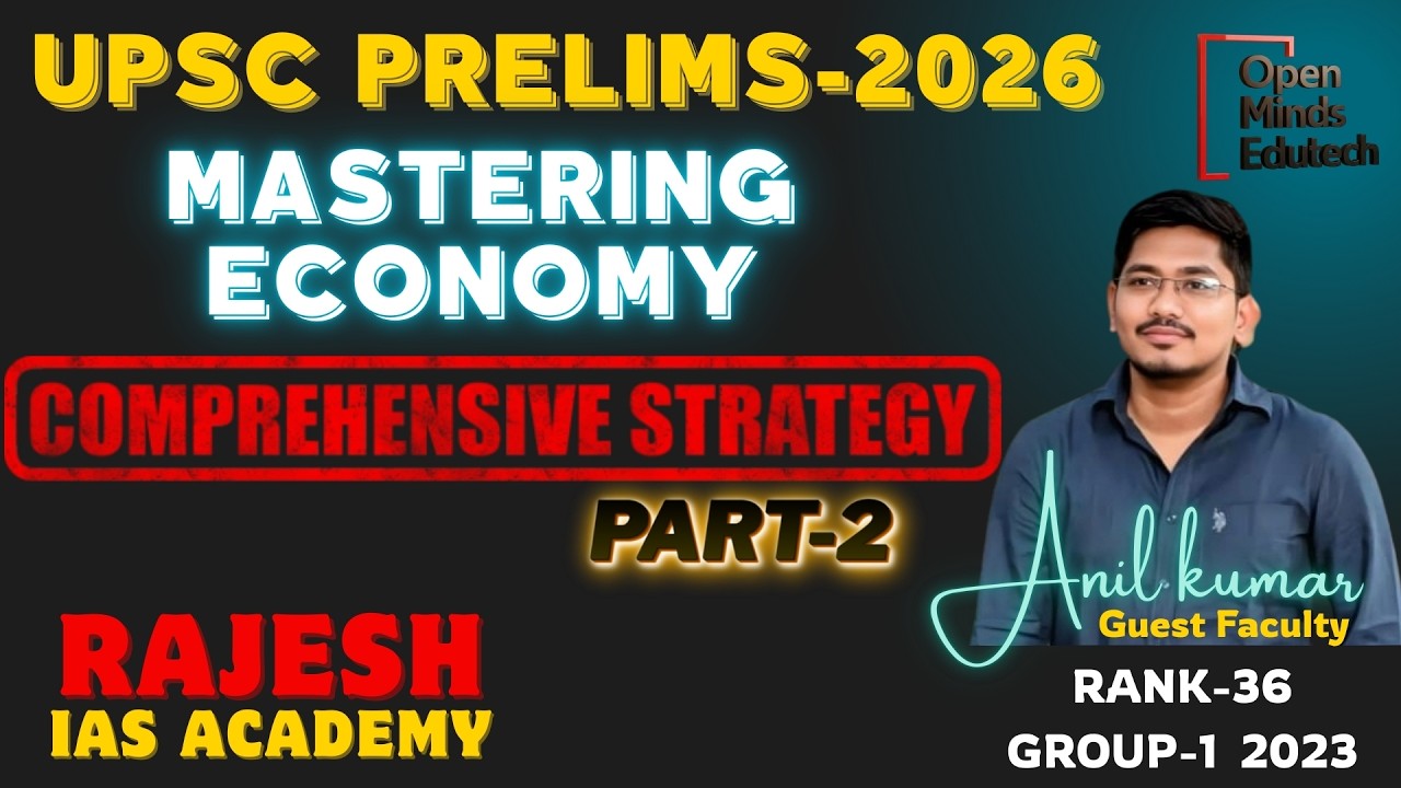 RaRe-Economy session-2 by Group-1 Ranker Anil Kumar