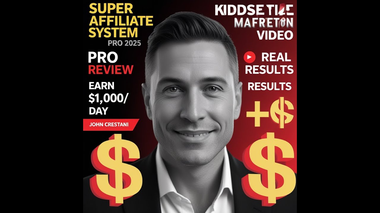 Super Affiliate System PRO 2025 Review 🔥 Earn $1000/Day with John Crestani's Training!