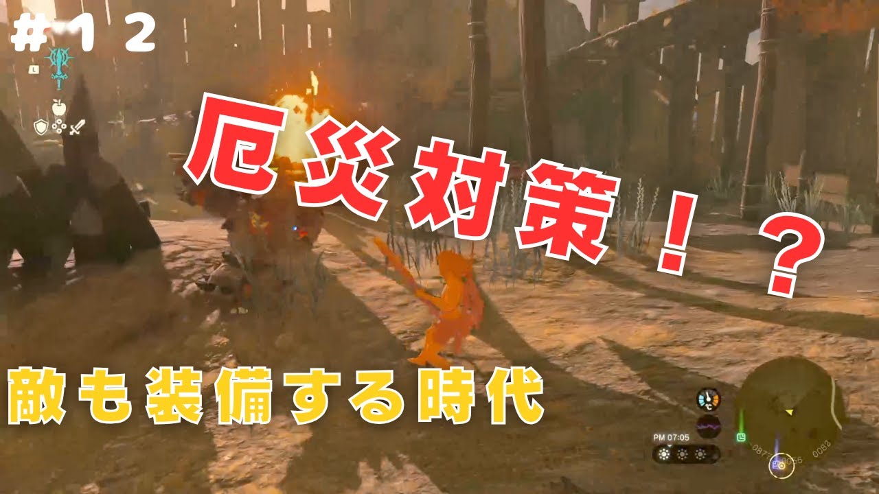 【ゼルダの伝説 ティアーズ オブ ザ キングダム】｜厄災対策＃１２【ながら見推奨実況】