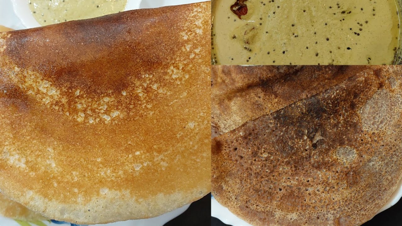 ರುಚಿಕರ 2 ರೀತಿಯ ಧಿಡೀರ್ ದೋಸೆ ಮತ್ತು ಚಟ್ನಿ | 2 types of instant dosa & tasty chana dal chutney recipe