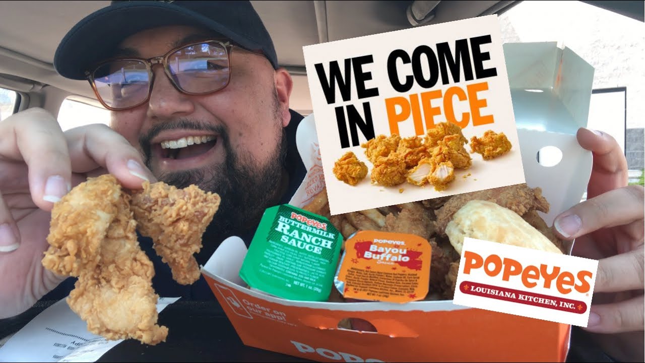 NEW Popeye’s Chicken Nuggets 🐓🙌 Mukbang Review Collab w/ Songbyrd’s Eating Show!