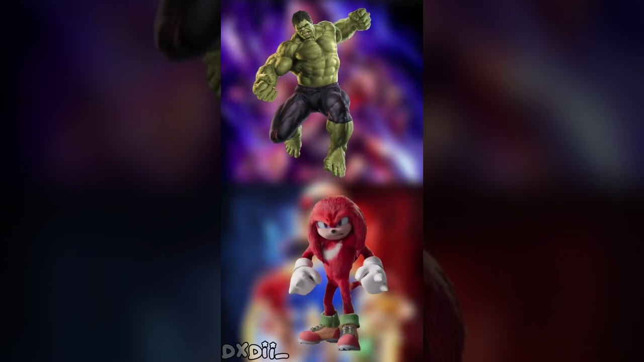 🇺🇸❤️Marvel Vs Sonic!💙🦔 | Dxdii_ | #Shorts #Marvel #VS #Sonic