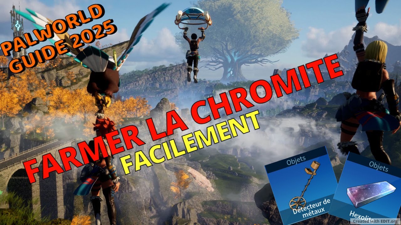 PALWORLD GUIDE 2025 : FARMER LA CHROMITE FACILEMENT !!