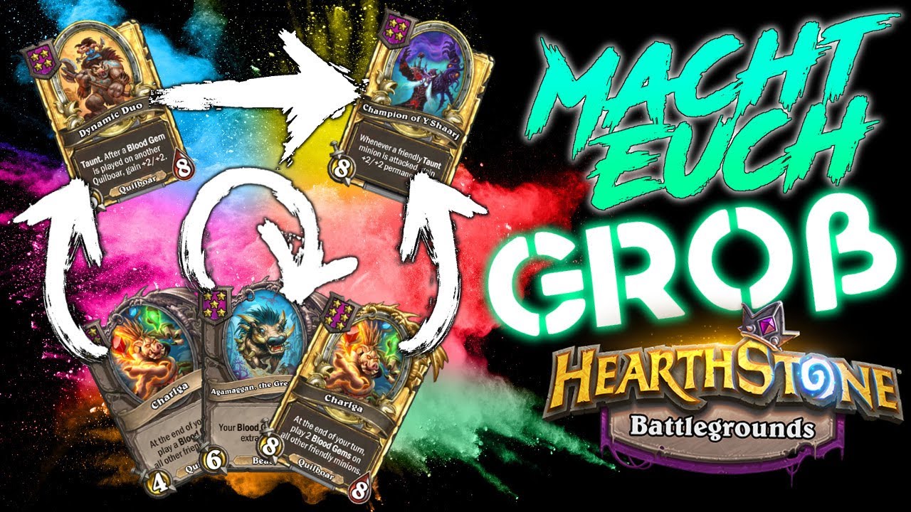 Stacheleber + Spot ist die beste Combo - Galakront Hearthstone Schlachtfeld Tipps & Tricks deutsch