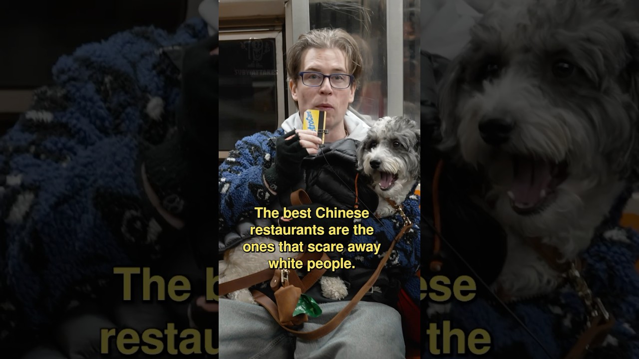 The best Chinese restaurants are the ones that scare away white people!!